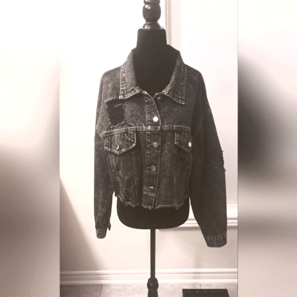 Black Denim Jacket